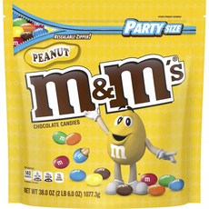 m&m's M&M'S M&M 花生巧克力 1.7kg, 1個, 1077.3克
