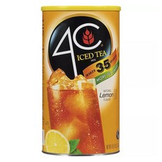 4C 冰茶沖泡粉 檸檬風味, 2.63kg