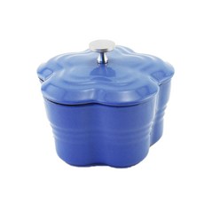 BergHOFF 迷你鑄鐵砂鍋烤盤 Blossom 236.6ml, 1個, 藍色