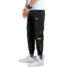 日系潮流工裝褲男 寬鬆休閒長褲 百搭工作褲 直筒寬鬆休閒褲