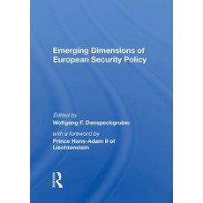 (英文圖書) Emerging Dimensions of European Security Policy 精裝版, Routledge, 英文