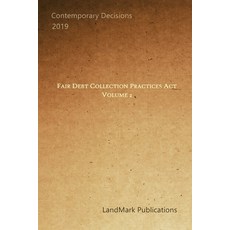 (英文圖書) Fair Debt Collection Practices Act: Volume 2 平裝版, Independently Published, 英文