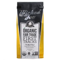 wicked joe 中度烘焙咖啡豆, 340克, 研磨咖啡, 未研磨