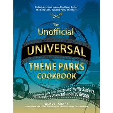 (英文圖書) The Unofficial Universal Theme Parks Cookbook: From Butterbeer to the Chicken and Waffle Sand... 精裝版, Adams Media Corporation, 英文