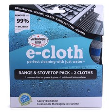 e-cloth 瓦斯爐專用抹布, 2個