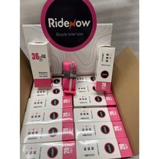 Ridenow 超輕量公路車粉紅內胎 36克 700x18-32C (65mm氣嘴/單條), 粉紅, 1個