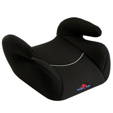 HAENIM TOY KANGA BABY 兒童安全輔助座墊 輕巧便攜 透氣舒適 適用4-12歲 紅黑款, 紅色和黑色