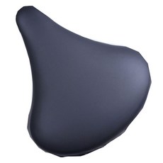 彈性自行車坐墊套, 1個, 黑色