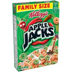 Kellogg's 家樂氏 Apple Jacks甜甜圈穀物脆片, 1盒, 615g
