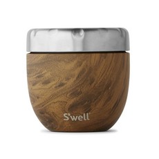 Swell Eats 隔熱食物罐 + 準備碗, 636ml, 柚木