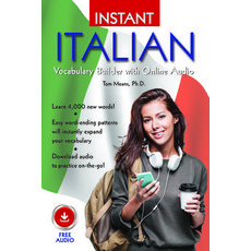 Instant Italian Vocabulary Builder with Online Audio 平裝版, Hippocrene Books, 英文