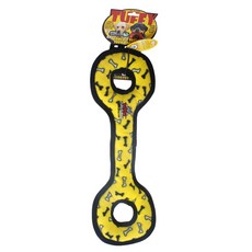 TUFFY Tug-O-Wo 狗毛絨玩具, 1個, 混色