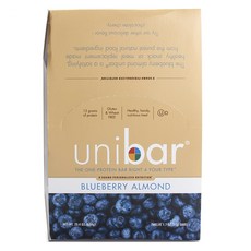 D'ADAMO PERSONALIZED NUTRITION Uni Bar營養棒, 684g, 1盒, Blueberry Almond