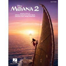 (英文圖書) Moana 2 - Music from the Motion Picture for Easy Piano 平裝版, Hal Leonard Publishing Corp..., 英文