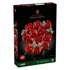 LEGO Icons系列玫瑰花束 10328, 1盒