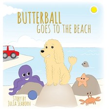 (英文圖書)BUTTERBALL Goes to the Beach 精裝版, Butterball the Poodle Series, 英文