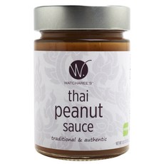 WATCHAREES 泰式花生醬傳統正宗, 1個, 362克