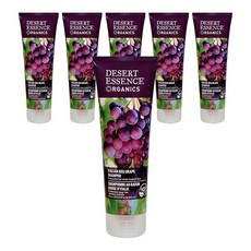 DESERT ESSENCE 義大利紅葡萄護髮乳, 6個, 237ml