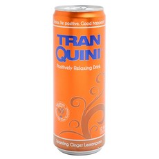 Tranquini 放鬆飲料 起泡薑檸檬草, 1個, 355毫升