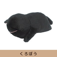 棒貓 厭世貓娃娃 S 號 - 柔軟舒適，療癒您的厭世心情, 黑, 1