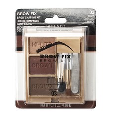 MILANI Brow Fix Shaping Kit 眉彩餅, 1個, 03 黑暗