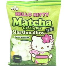EIWA Hello Kitty抹茶綠茶棉花糖, 1個, 80g