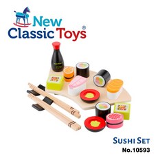 New Classic Toys 日式壽司組合 切切樂 家家酒 木製玩具, 詳見包裝