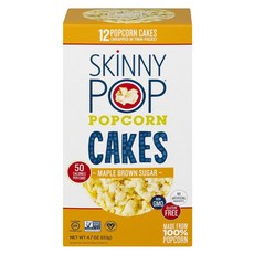 SKINNY POP 爆米花片 楓糖口味, 12入, 11.25g