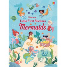 Usborne Little First Stickers Mermaids 兒童貼紙書 超過200張可愛美人魚貼紙 激發無限創意
