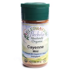 CELEBRATION Herbals 卡宴辣椒粉, 1個, 55克