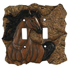 Rivers Edge 新軟管雙開關板出水口蓋, 1個