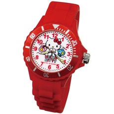 三麗鷗 凱蒂貓Hello Kitty 運動彩帶 兒童手錶 時尚可愛 輕巧舒適 多款可選