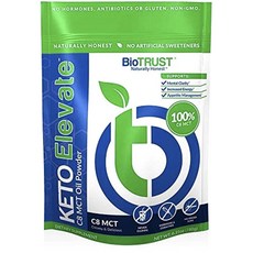 BioTRUST Keto Elevate C8 MCT 粉末, 1個, 180克
