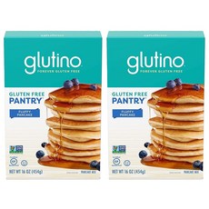 glutino 無麩質鬆餅粉, 2個, 454克
