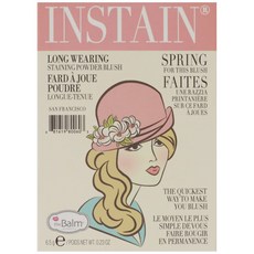 the Balm Instein長耐染色粉紅色6.5g, 1個, 阿蓋爾