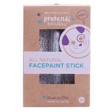 臉部彩繪棒 3g, 1個, 銀