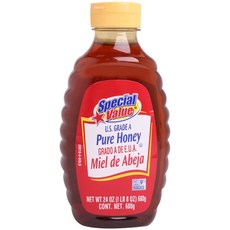 Special Value 蜂蜜糖漿, 680g, 1瓶