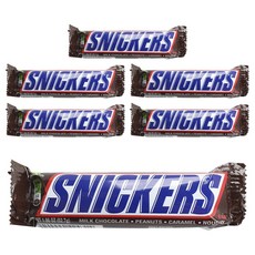 SNICKERS 火星巧克力棒, 6條, 52.7g