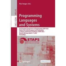 (英文圖書) Programming Languages and Systems: 31st European Symposium on Programming ESOP 2022 Held as... 平裝版, Springer, 英文