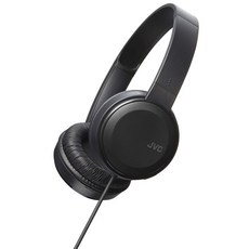 JVC Colorful Sound內建遙控+麥克風耳機, HA-S190M-B, 黑色
