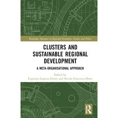 (英文圖書) Clusters and Sustainable Regional Development: A Meta-Organisational Approach 精裝版, Routledge, 英文
