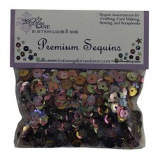 BuTTons GALORE&More 混合亮片裝飾品 20g, 1組, Coral