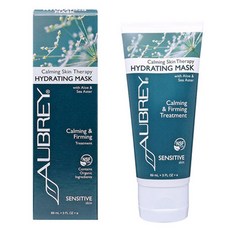 AUBREY ORGANICS Calming Skin Therapy蘆薈海棠補水面膜, 89ml, 1入