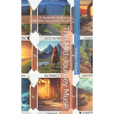 (英文圖書) The Mid-Journey Muse: A Toolkit for Reflection Inspiration and Artistic Growth 平裝版, Independently Published, 英文