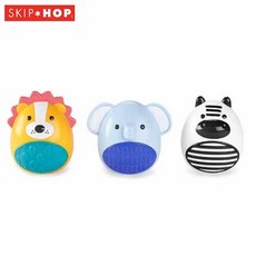 SKIP HOP E&M 蛋型搖搖樂三件組, 詳見包裝