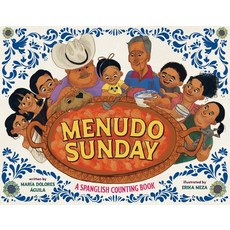 (英文圖書)Menudo Sunday: A Spanglish Counting Book 精裝版, Dial Books, 英文