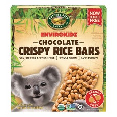 NATURE'S PATH Enviro兒童無麩質低脂脆米棒, 168g, 1盒, Chocolate