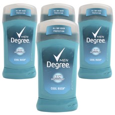 Degree 男士48小時體香膏 極致涼爽, 4個, 85克