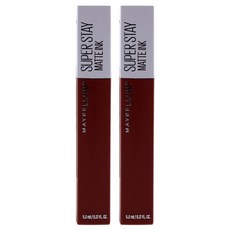 MAYBELLINE 媚比琳 超持久霧感液態唇膏 5ml, 2支, 065 Seductress