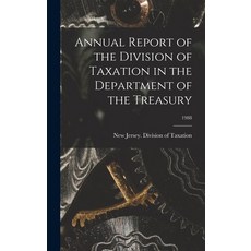 (英文圖書) Annual Report of the Division of Taxation in the Department of the Treasury; 1988 精裝版, Hassell Street Press, 英文